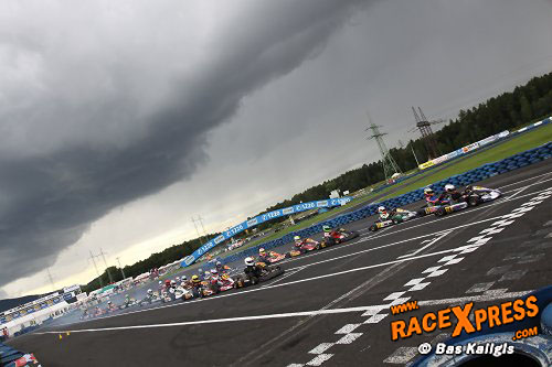 Donkere wolken boven Sosnova